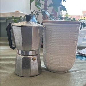 Stovetop Espresso Maker - Silver